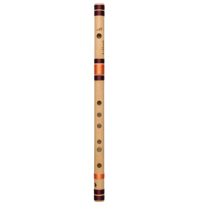 D Sharp Medium Bansuri Flute (Right Hand) 16.3 inches (41.5 CM)