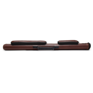 Double Flutes PU (Brown Black) Case With Pocket size 31 inches