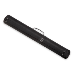 Matte Black Round Flutes Case Without Pocket