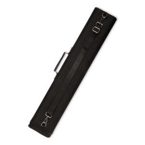 Triple Flutes Matte Black Case With Pocket